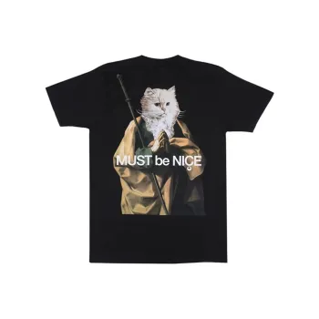 RIPNDIP Crew Neck Fitted Straight Short Sleeved T Shirt Unisex Black