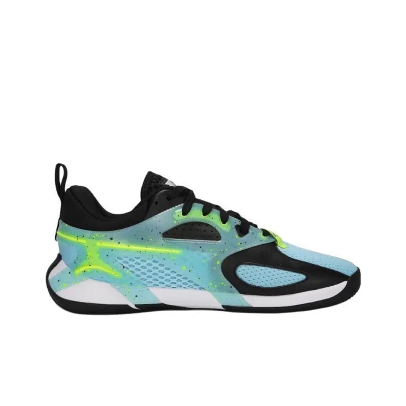 Jordan Heir Collection Anti Slip Wear Resistant Low Top Basketball Shoes Men's Blue Black-1