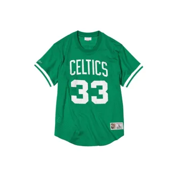 Mitchell Ness T Shirts Unisex Green