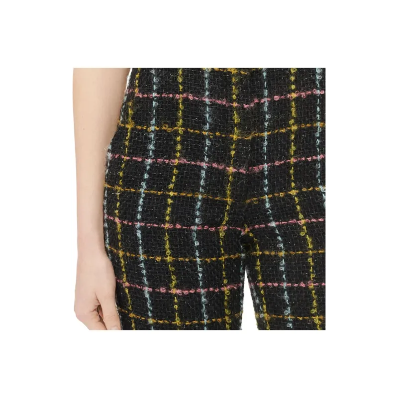 CHANEL Casual Pants Women's Black-3