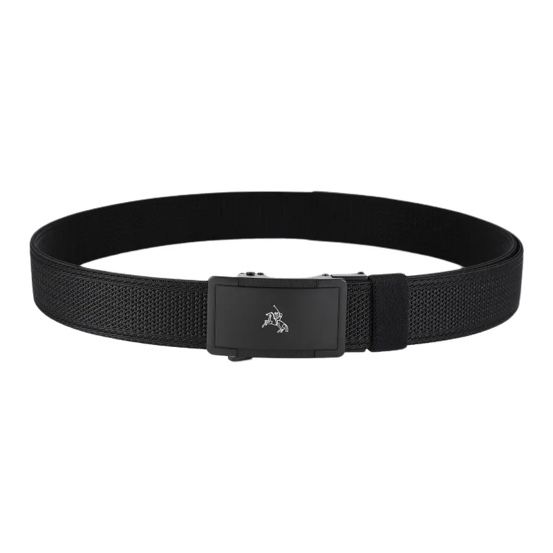POLOMEISDO Nylon Webbing Stretch Belt Unisex Width 3.5CM-8