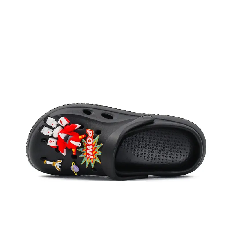 OUBT Space Marines 3D Effect Doll Clogs Unisex Black-3