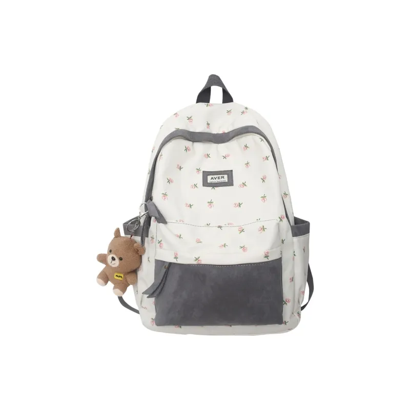 H YXIANG Nylon Backpack Unisex Multicolor-2
