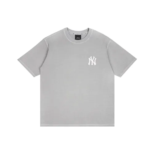MLB New York Yankees T Shirts Unisex Gray