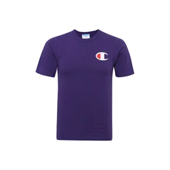 Champion Straight T Shirt US Version Men's Purple