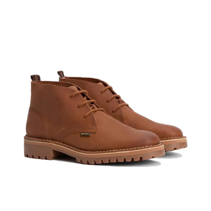 BARBOUR Hobart Ankle Boots Men's Brown-2