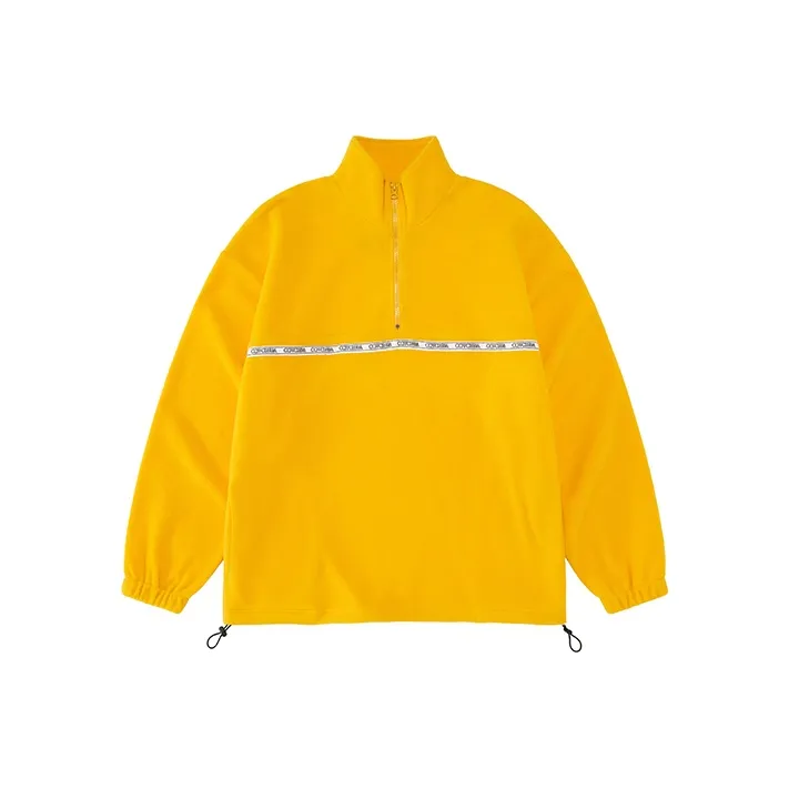 COPPOLELLA Stand Collar Regular Sweatshirt Unisex Yellow-0