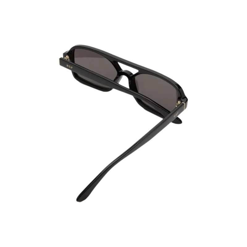 Retrosuperfuture Acetate Aviator Sunglasses Unisex Black-2