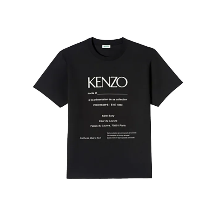 KENZO T Shirts Men Black-0