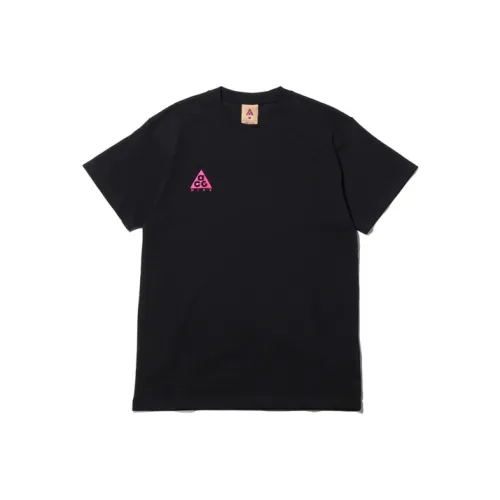 Nike ACG T Shirt Men's Black/Vibrant Fuchsia