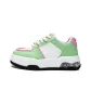 White/Green/Pink