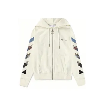 OFF WHITE SS19 Sweatshirt Fall Men's White