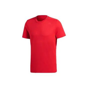 Adidas T Shirts Men Light Scarlet