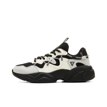 PEAK Fun To Play Low Top Casual Shoes Women's Beige Black Silver
