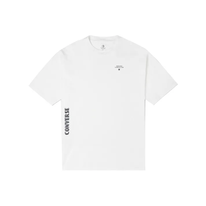 Converse WORLDWIDE CLASSIC T Shirt Men's White-0