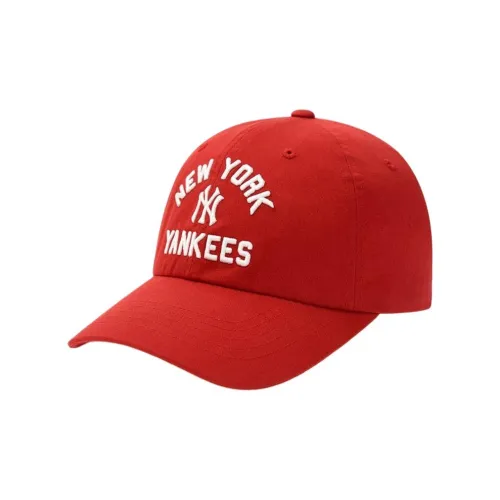 MLB Cotton Polyester Baseball Caps Unisex Red