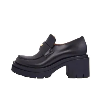 Maje Chunky Heel High Heels Women's Black