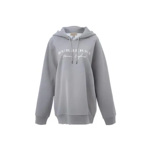 Burberry Sweatshirts Unisex Gray