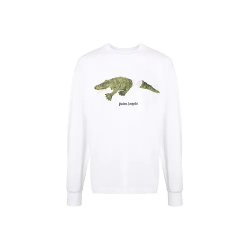 PALM ANGELS Croco Long Sleeve Tee