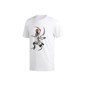 Adidas T Shirts Men White