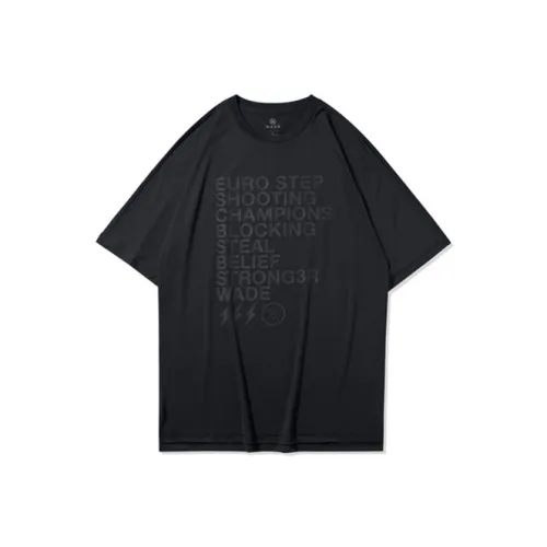 LINING Wade Collection T Shirts Men Black