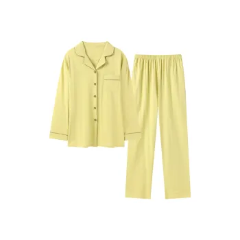 GOSO Pajama Set Women's Neon Yellow