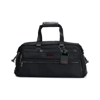 SAMSONITE SBL ENCODE Fabric Cow Leather Patchwork Travel Bag Men's