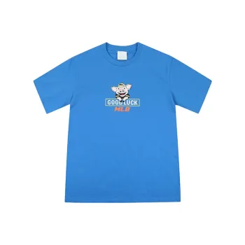 MLB Year Of The Dragon Limited Series T Shirt Korean Style Unisex Blue