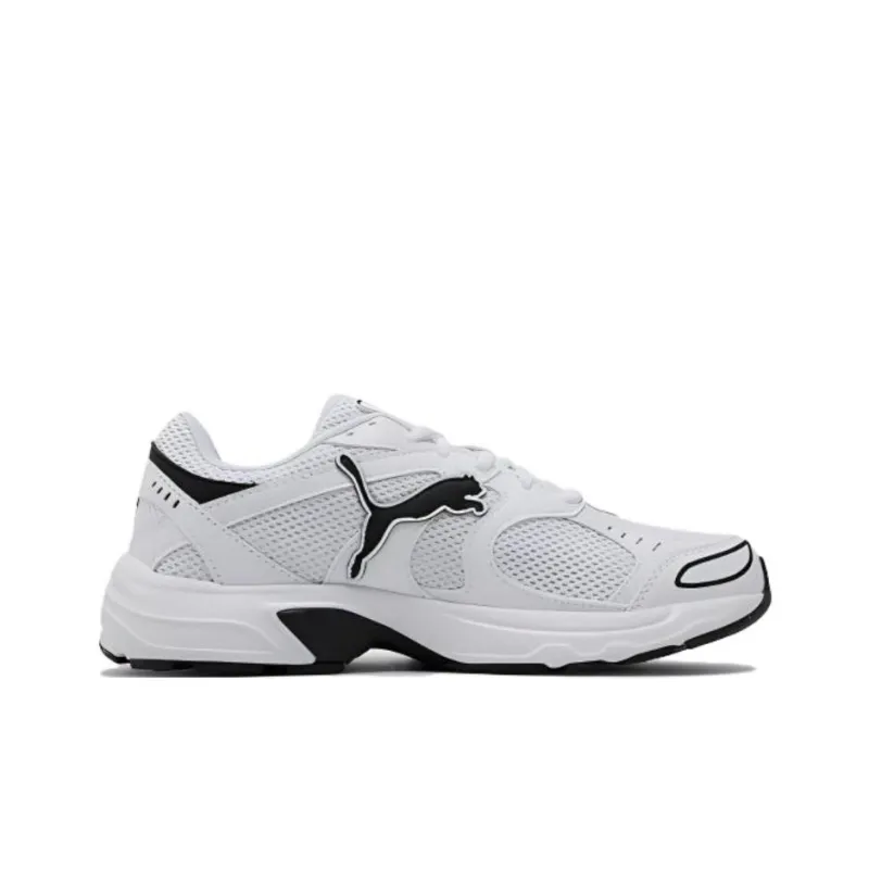 PUMA Axis Anti Slip Wear Resistant Low Top Casual Running Shoes Unisex White Black-2