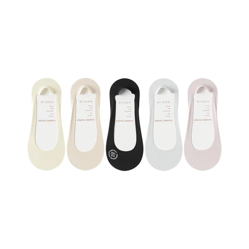 Caramella No Show Socks Women's 5 Pack-13