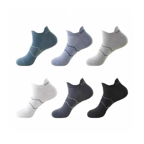 H YXIANG Basketball Socks Unisex 6 Pack