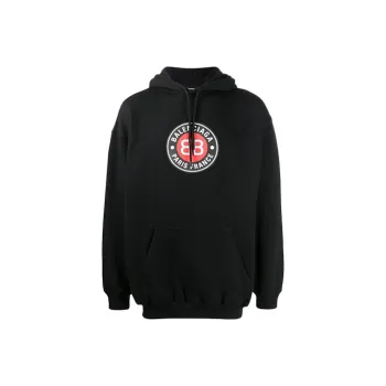Balenciaga Logo Printed Hoodie