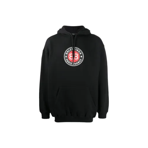 Balenciaga Logo Printed Hoodie