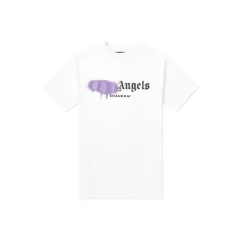 PALM ANGELS Shanghai Sprayed Logo T shirt