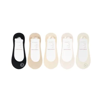 Caramella No Show Socks Women's 5 Pack