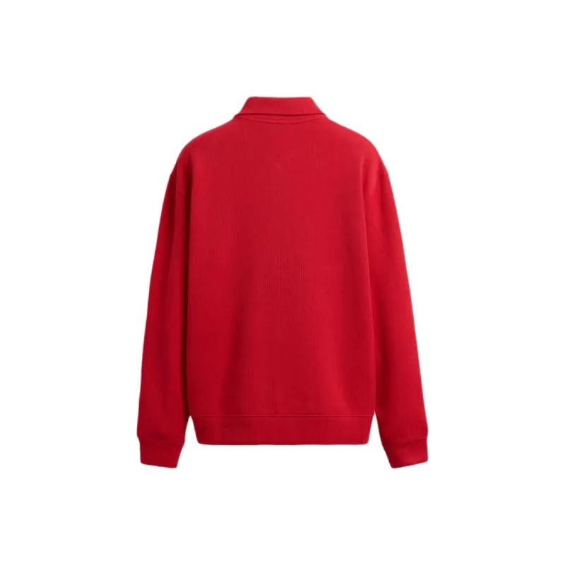 ZARA Sweatshirts Men Red-1
