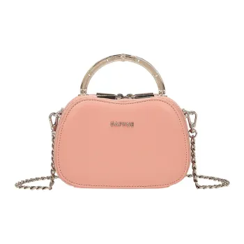 DAPHNE PU Small Square Bag Handbag Women's Pink