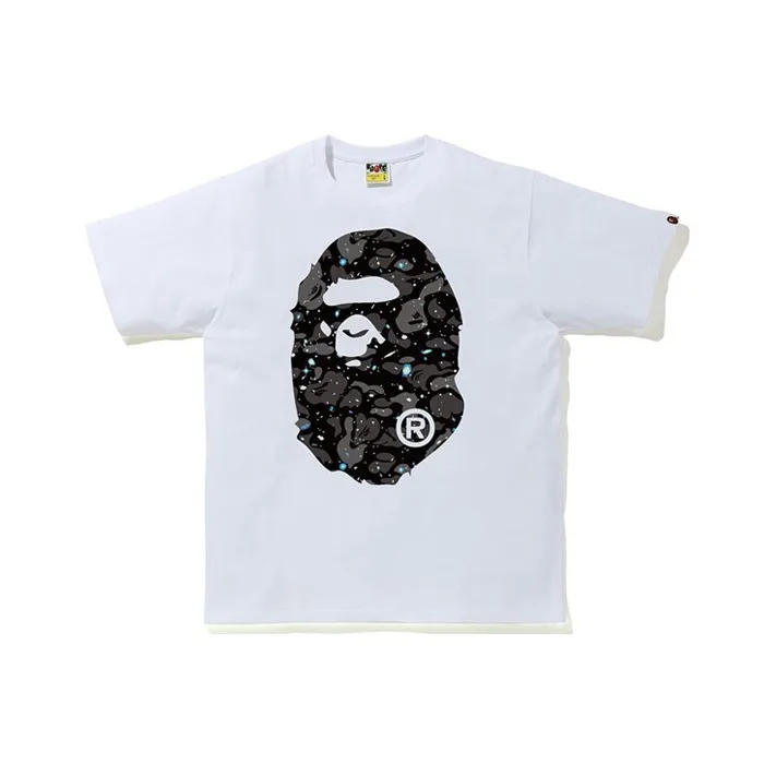 Bape Space Camo Big Ape Head Tee-2