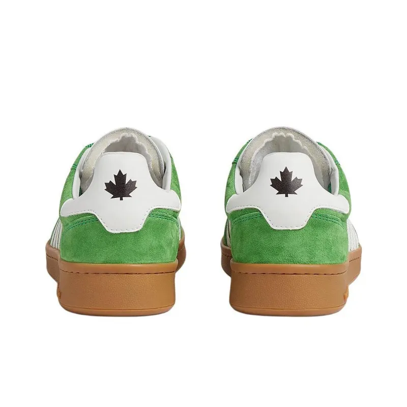 DSQUARED 2 Boxer Low Top Skateboard Shoes Women's Green-3