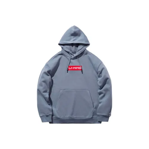 LINING Sweatshirts Unisex Flint Stones Blue