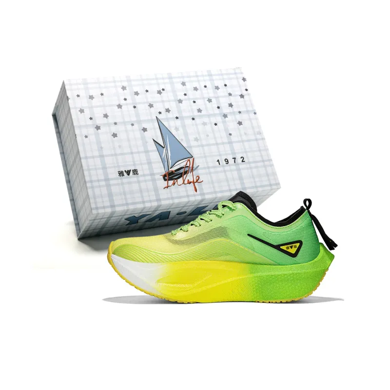 Yalu Shock Absorbers Low Top Full Length Carbon Plate Running Shoes Unisex-50
