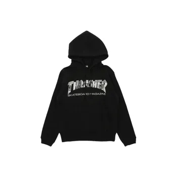 Thrasher Hooded Regular Sweatshirt Japan Version Unisex Black