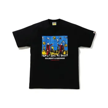 A BATHING APE X Gilbert & George Flight Tee