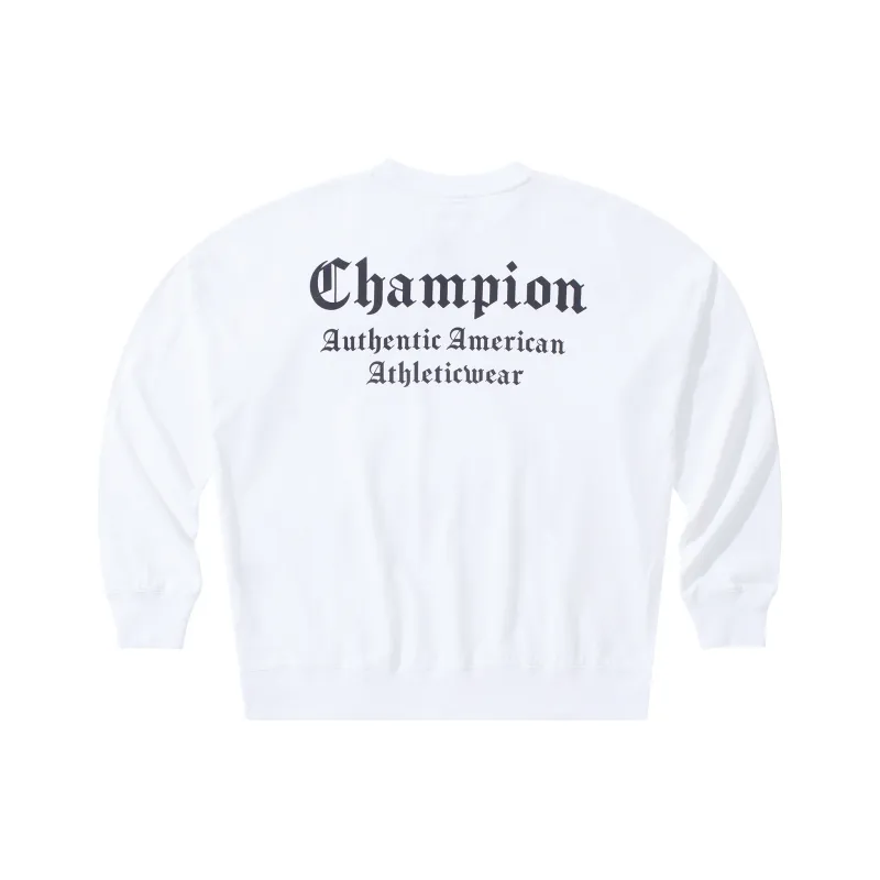Champion Long Sleeved T Shirt Unisex-5
