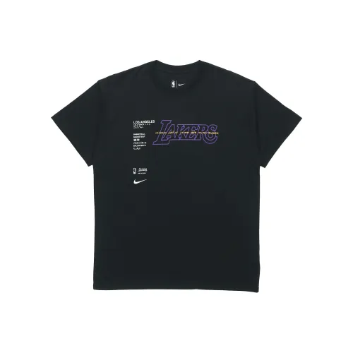 Nike X NBA T Shirts Men Black