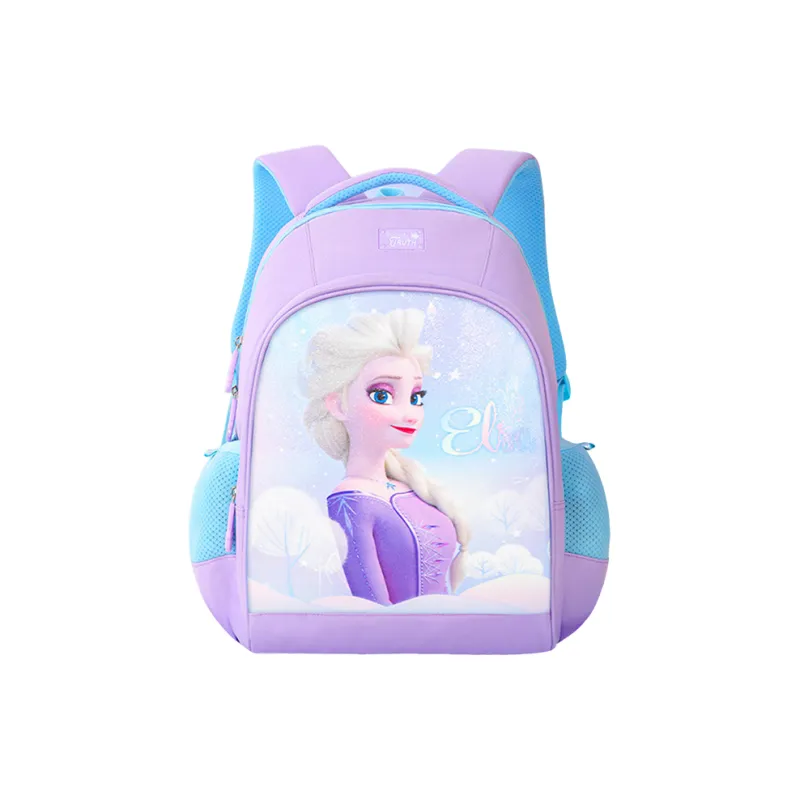 Disney Polyester Backpack Student Backpack Kids' Purple-0