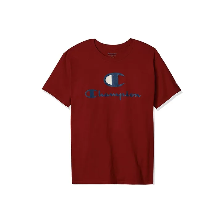 Champion Straight T Shirt US Version Unisex-14