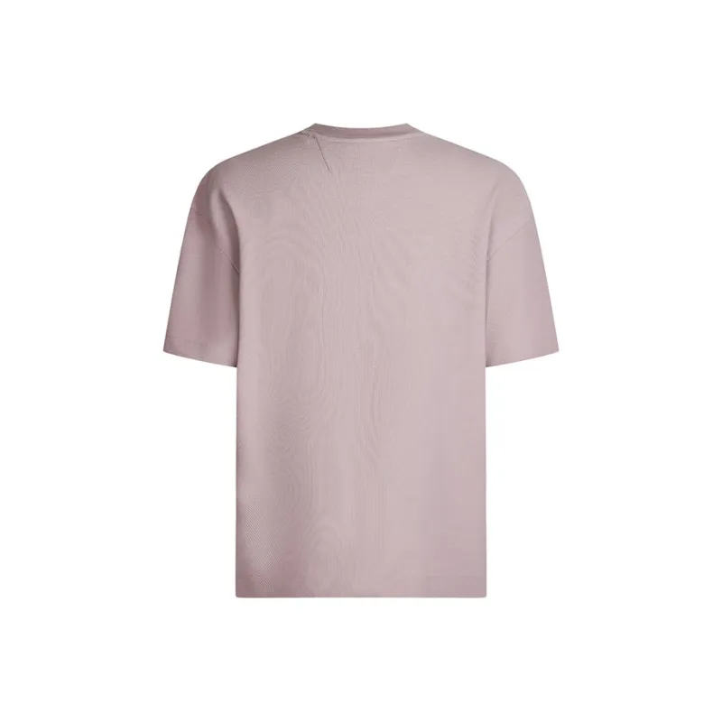 MANGANO T Shirts Men Pink Brand Shopping Bag Included-1