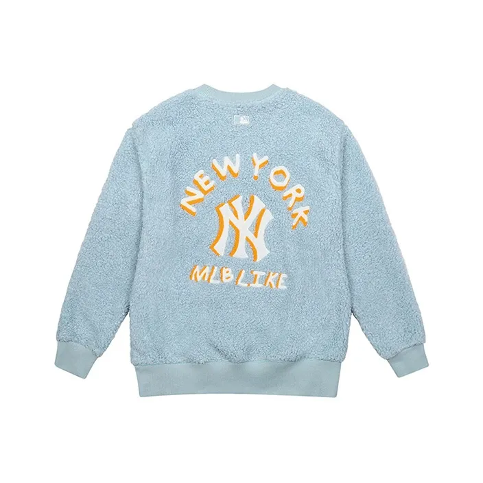MLB New York Yankees Sweatshirts Unisex Blue-0