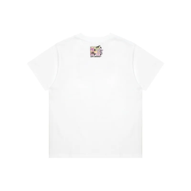 Aape Logo print T shirt-3
